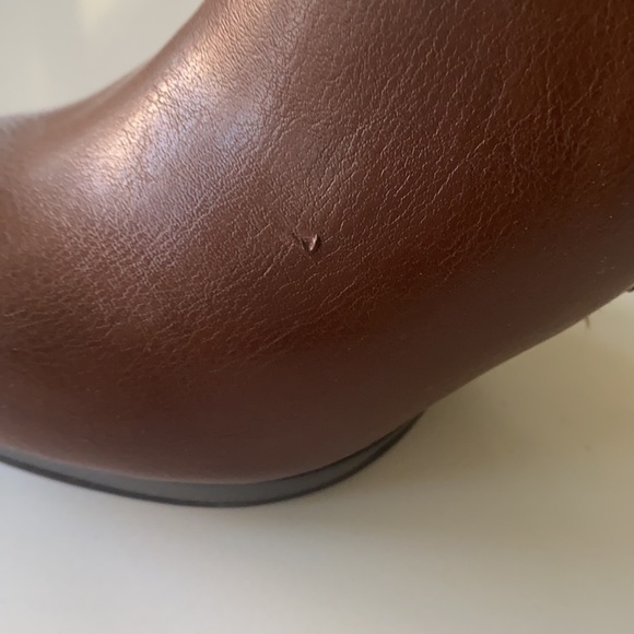 Worthington Cognac Brown Ankle Boots - Picture 8 of 11